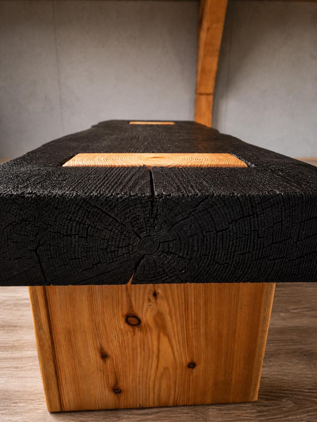 Shou Sugi Ban Coffee Table