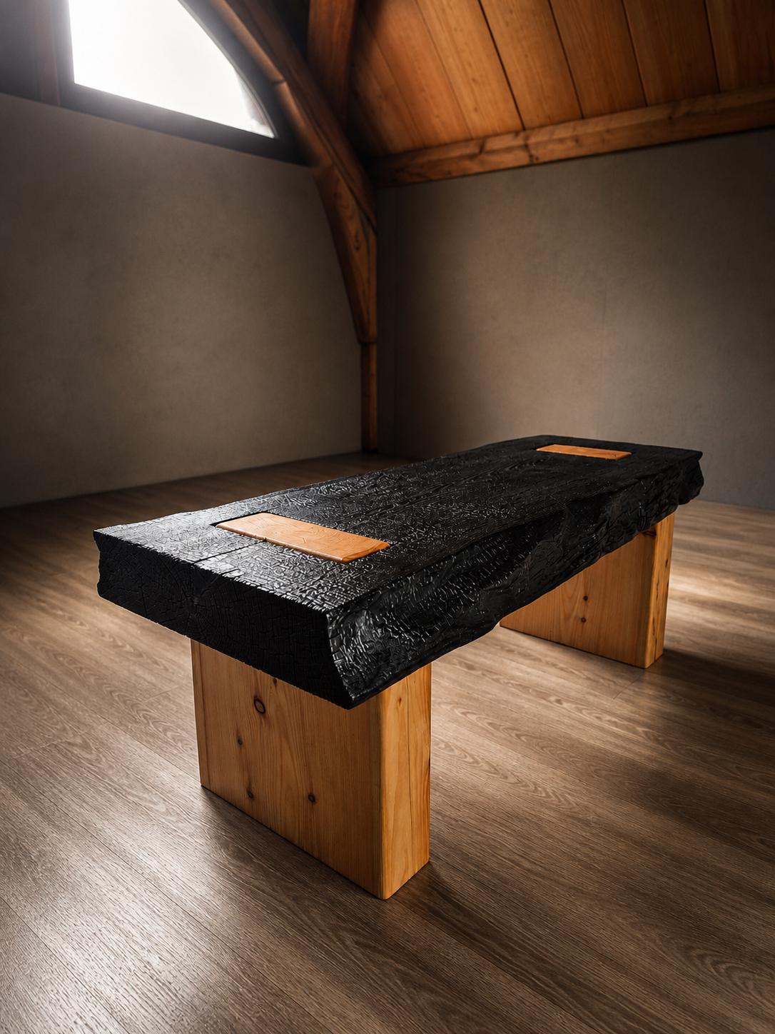 Shou Sugi Ban Coffee Table