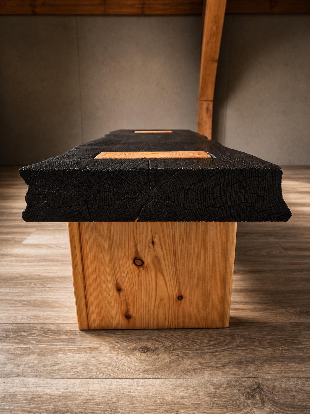 Shou Sugi Ban Coffee Table